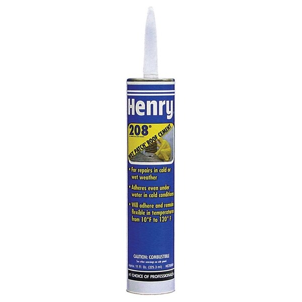Henry Wet Patch Roof Cemnt11Oz HE208104 Zoro